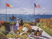 Claude Monet Jardin a Sainte Adresse USA oil painting artist